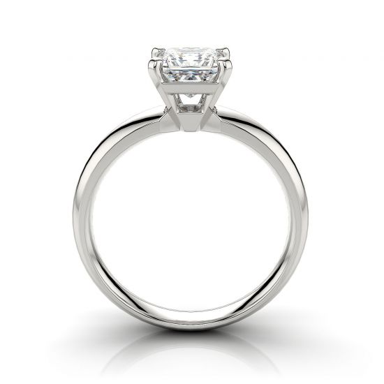 Кольцо с бриллиантом Принцесса,  Больше Изображение 2