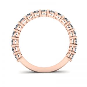 Кольцо дорожка из 17 бриллиантов - Фото 1