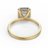 Кольцо с бриллиантом Ашер 1 карат из золота, Изображение 3
