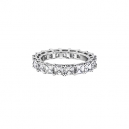 Кольцо дорожка с бриллиантами Ашер 4 карата