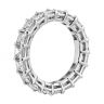 Кольцо дорожка с бриллиантами Ашер 4 карата, Изображение 2