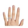 Кольцо дорожка с бриллиантами Ашер 4 карата, Изображение 3