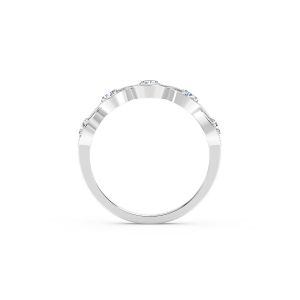 Оригинальное кольцо с 5 бриллиантами - Фото 2