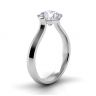 Дизайнерское кольцо с белым бриллиантом, Изображение 2