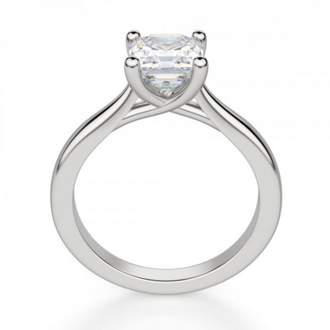 Кольцо помолвочное с бриллиантом Ашер - Фото 1