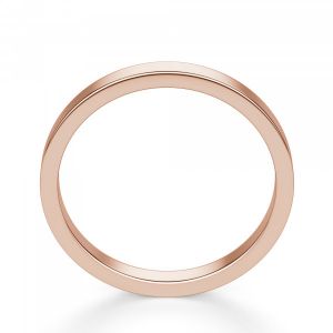 Золотое кольцо простое 3 мм - Фото 2
