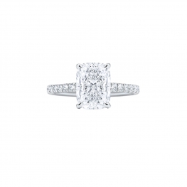 Кольцо с бриллиантом Радиант