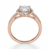 Кольцо с бриллиантами из розового золота, Изображение 2