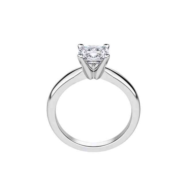 Кольцо с бриллиантом Кушон Изображение 1