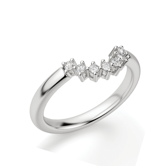 Приставное кольцо с бриллиантами, Больше Изображение 1