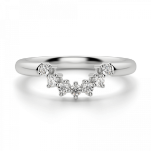 Приставное кольцо с бриллиантами - Фото 2