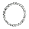Кольцо невысокая дорожка с бриллиантами от 2 мм, Изображение 2