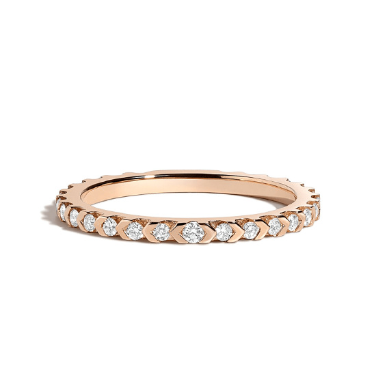 Современное кольцо дорожка с бриллиантами, Изображение 1