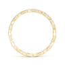 Дизайнерское кольцо из золота дорожка с бриллиантами, Изображение 2