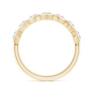 Кольцо золотая дорожка с бриллиантами Miel - Фото 1