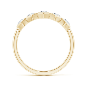 Кольцо золотое дорожка с бриллиантами Miel - Фото 1