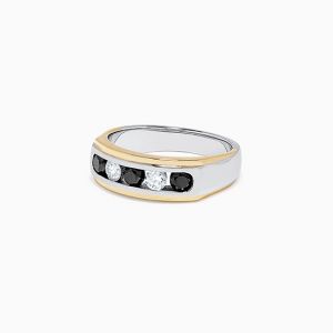 Мужское кольцо с бриллиантами - Фото 1