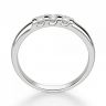 Обручальное кольцо с 3 квадратными бриллиантами, Изображение 3