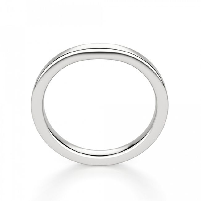 Изогнутое обручальное кольцо - Фото 1