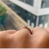 Кольцо помолвочное с квадратным бриллиантом Ашер, Изображение 4