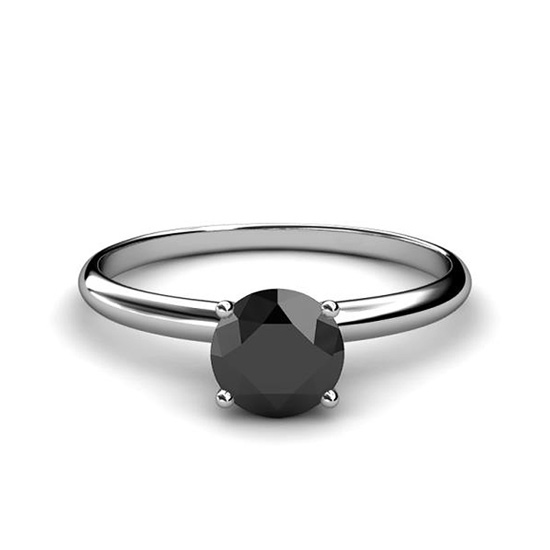 Кольцо с черным бриллиантом, Изображение 1