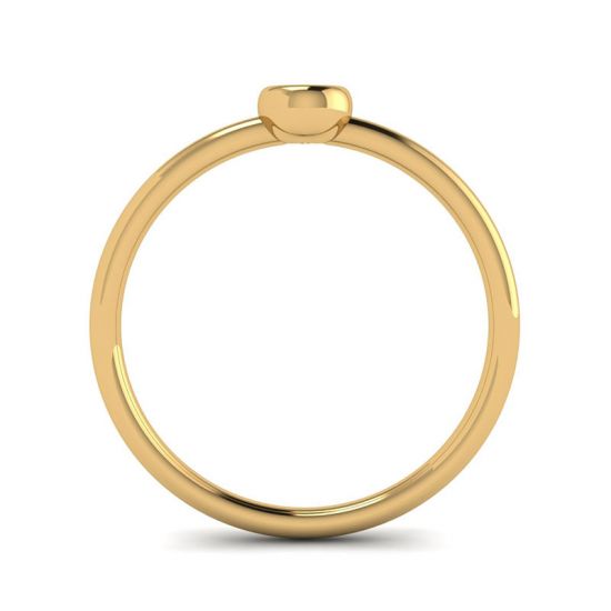 Кольцо с круглым бриллиантом La Promesse ,  Больше Изображение 2