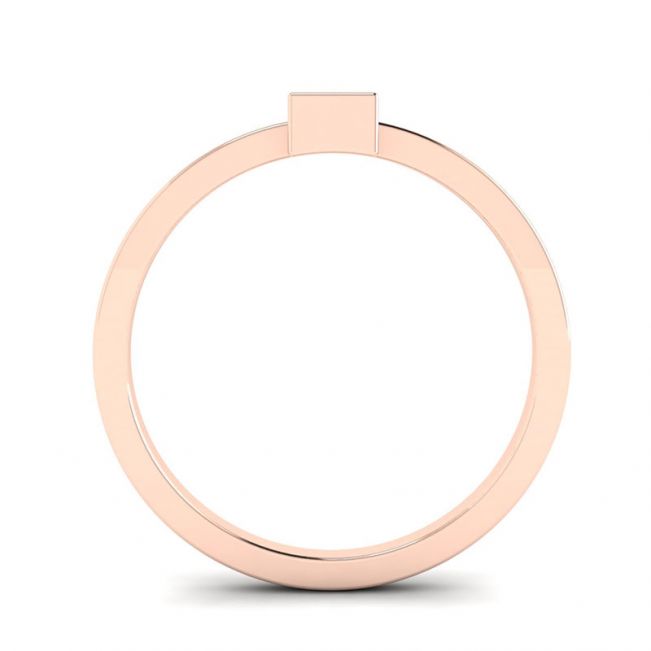 Кольцо с квадратным бриллиантом La Promesse  - Фото 1
