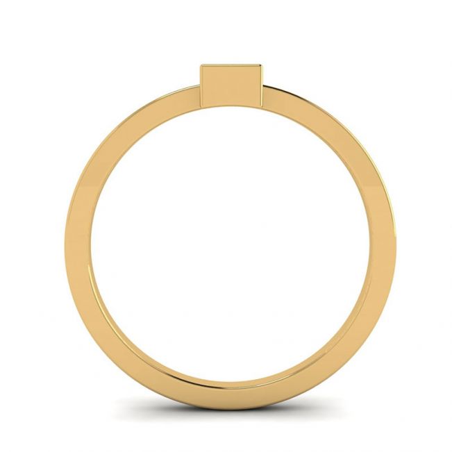 Кольцо с квадратным бриллиантом La Promesse  - Фото 1