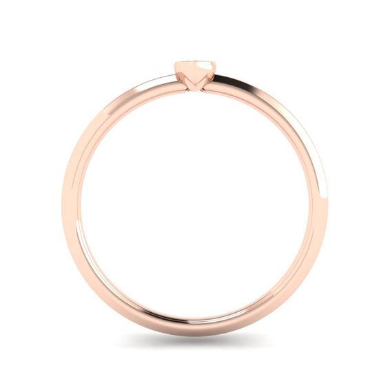 Кольцо с бриллиантом маркиз - La Promesse ,  Больше Изображение 2