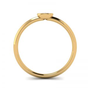 Кольцо с бриллиантом маркиз горизонтальное - La Promesse  - Фото 1