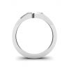 Кольцо с круглым и квадратным мини бриллиантами - La Promesse, Изображение 2