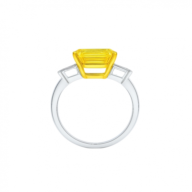 Кольцо с бриллиантом Кушон Изображение 1