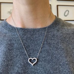 Подвеска Hearts с бриллиантами - Фото 2