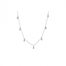Цепочка с 7 бриллиантами на подвесках