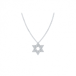 Кулон с бриллиантами Étoile de David (Звезда Давида)