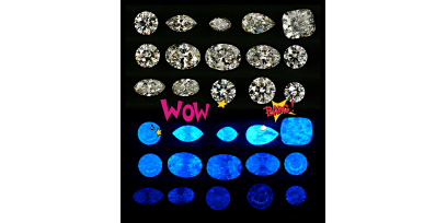 Что такое флуоресценция бриллиантов?