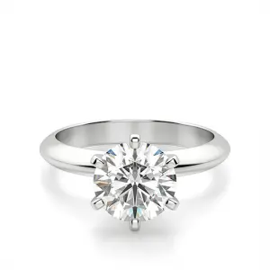 Кольца с бриллиантом 2 карата ❤️ Стильные дизайны - купить онлайн в интернет-магазине PIERRE