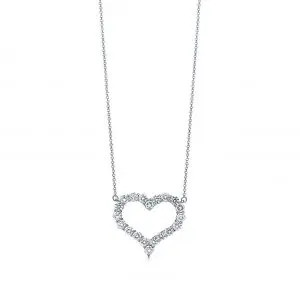 Подвеска сердце с бриллиантом — купить подвеска сердечко с бриллиантом