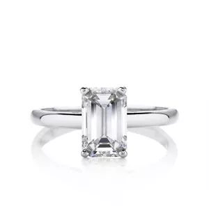 Кольца с прямоугольными бриллиантами ❤️ PIERRE Jewellery