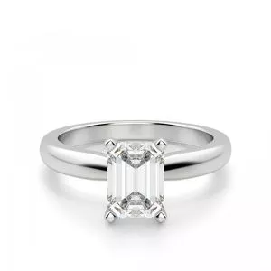 Кольца с прямоугольными бриллиантами ❤️ PIERRE Jewellery